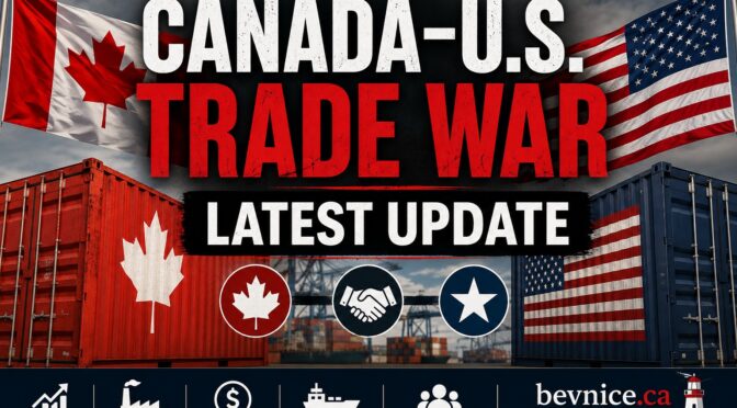 🇨🇦🇺🇸 Canada–U.S. Trade War: Latest Update  August 26, 2026
